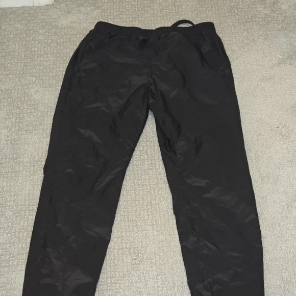 Ovo Men's Black Nylon Pants Size Small Mens - Picture 2 of 4